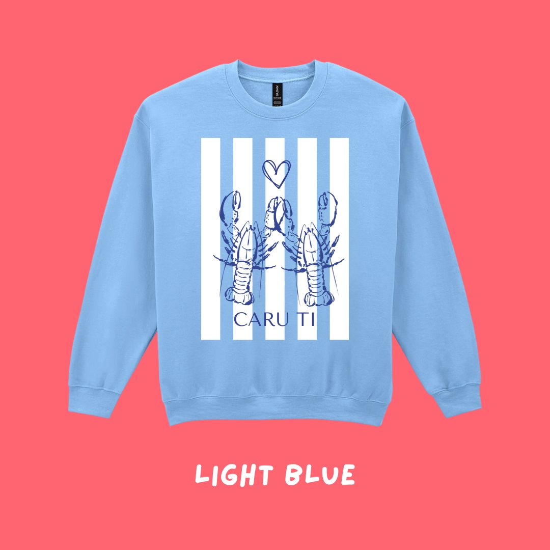 Siwmper Cimwch | Lobster Sweatshirt
