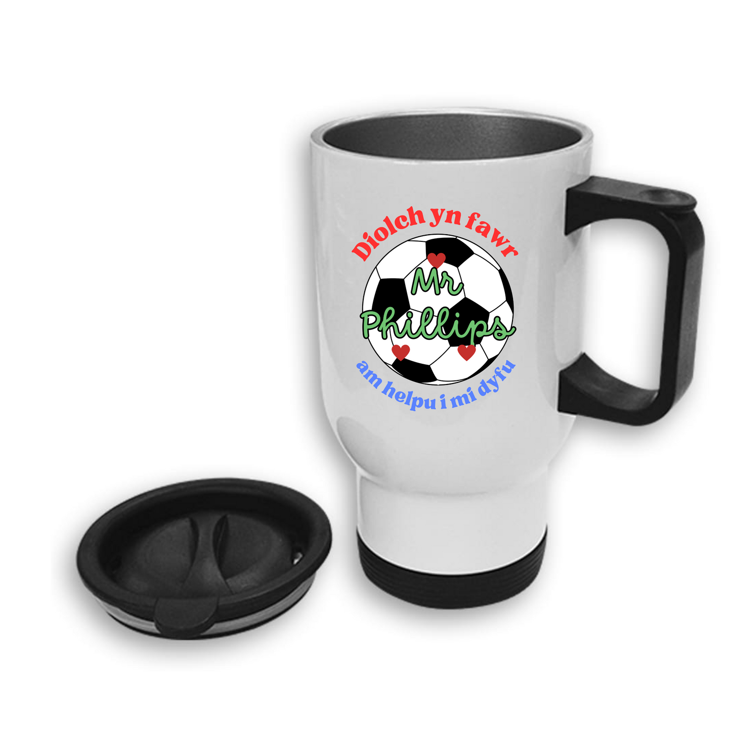 Mygs Teithio Diwedd Tymor Athro/Athrawon - End of Term Travel Mugs Teacher Gift