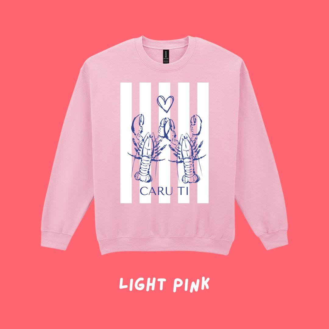 Siwmper Cimwch | Lobster Sweatshirt