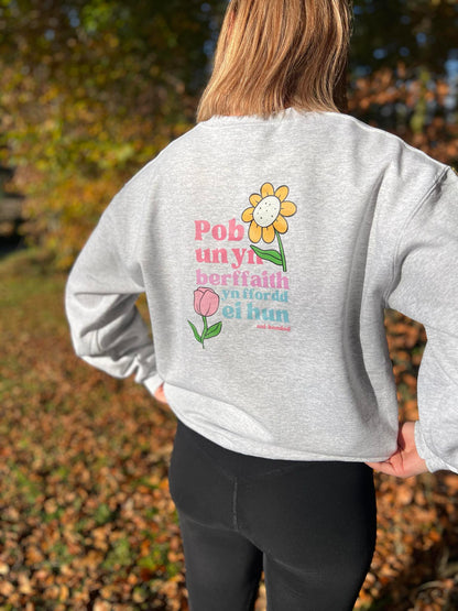 Siwmper TULIP Sweatshirt Pob un yn berffaith