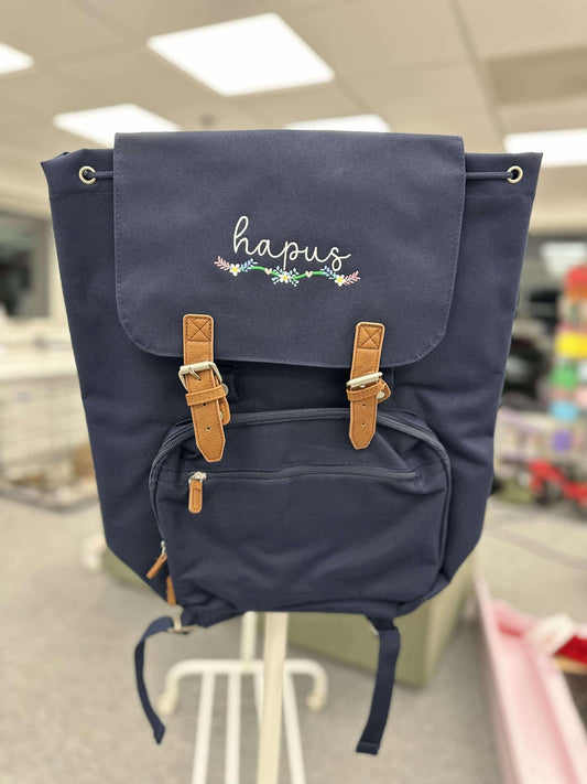Hapus wreath laptop bag