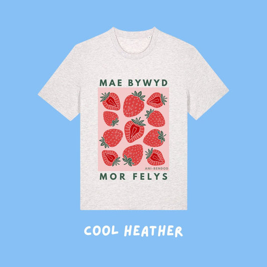LEFTOVER STOCK Crys T Mae Bywyd mor Felys Tee