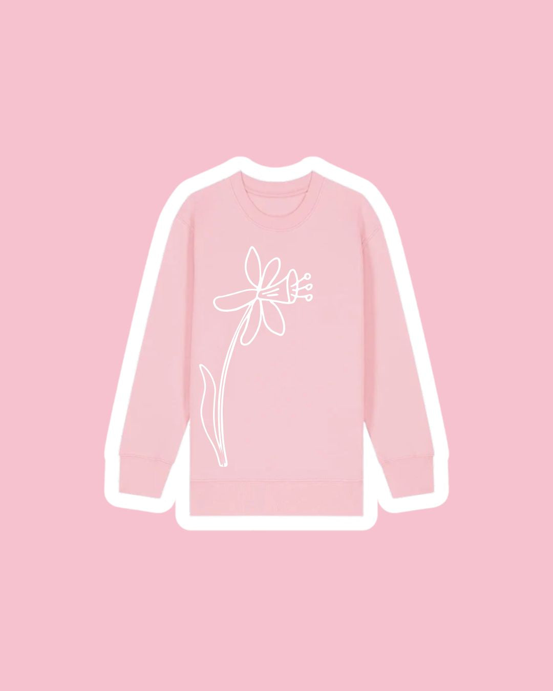 Siwmper Cenyn Pedr | Daffodil Sweatshirt