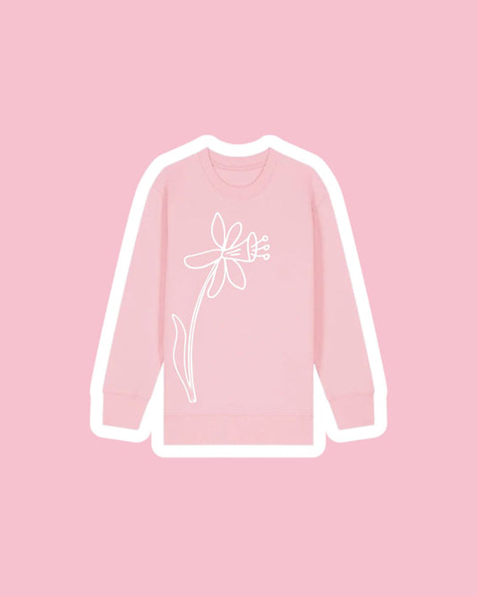 Siwmper Cenyn Pedr | Daffodil Sweatshirt