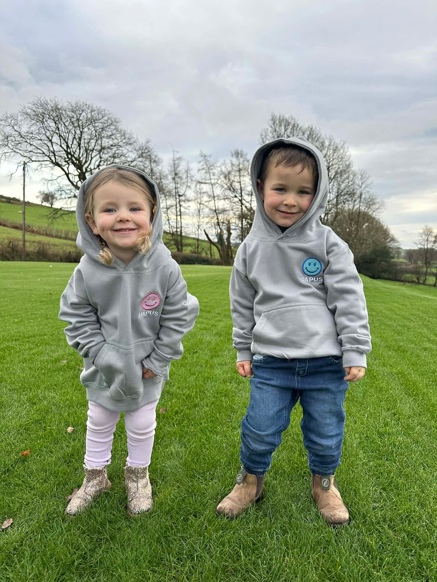 Hwdi Wyneb Hapus | Smiley Face Hoody