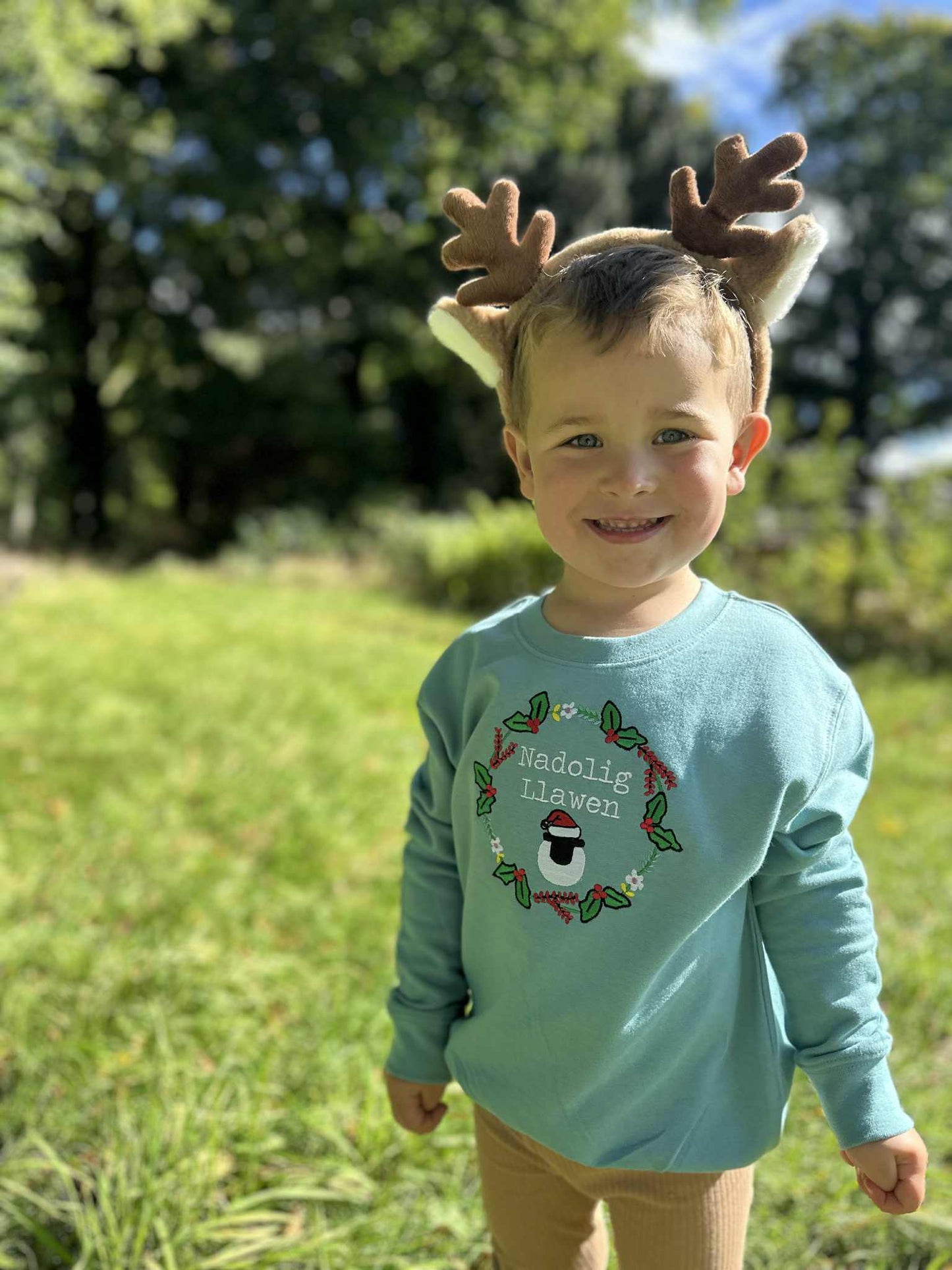 Siwmperi Nadolig OG dafad - Christmas jumpers