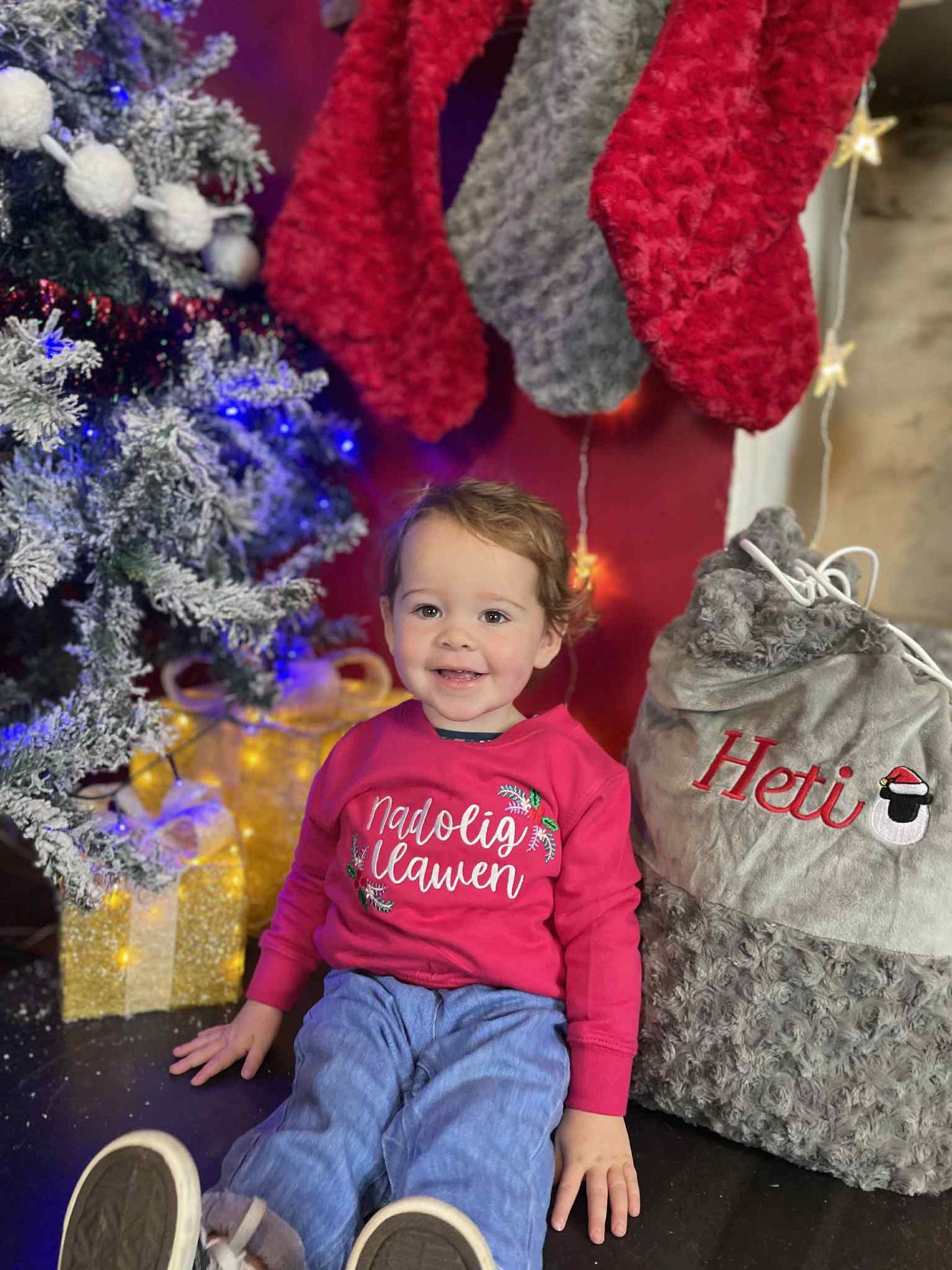 Siwmperi Nadolig WREATH Sparkly 2025 - Christmas jumpers