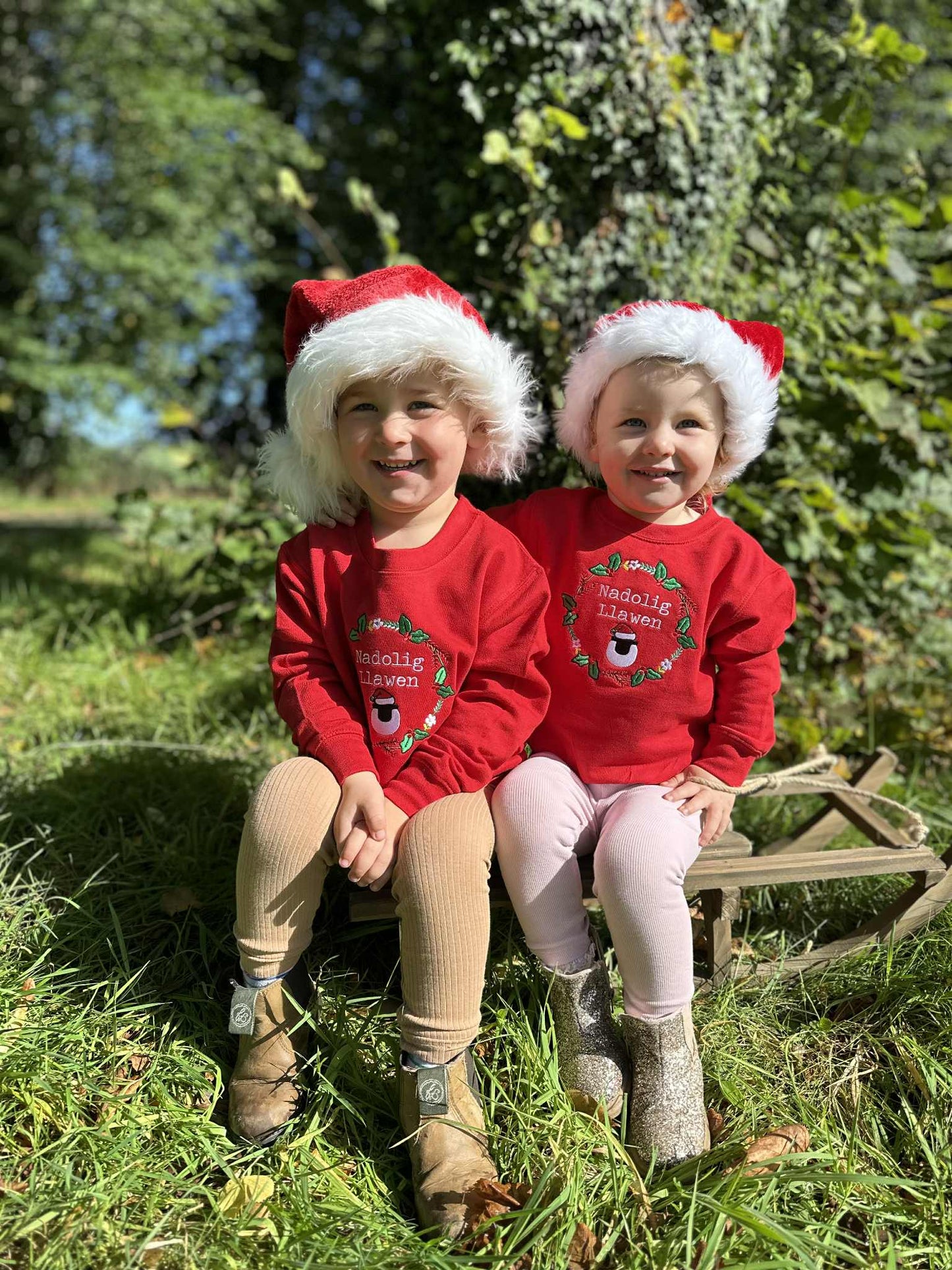Siwmperi Nadolig OG dafad - Christmas jumpers