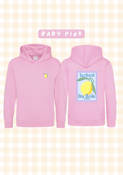 Hwdi Iechyd Da Lemwn | Iechyd Da Lemon Hoody