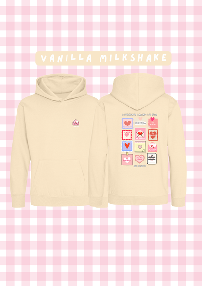 Hwdi Llythyron Cariad | Loveletters Hoody