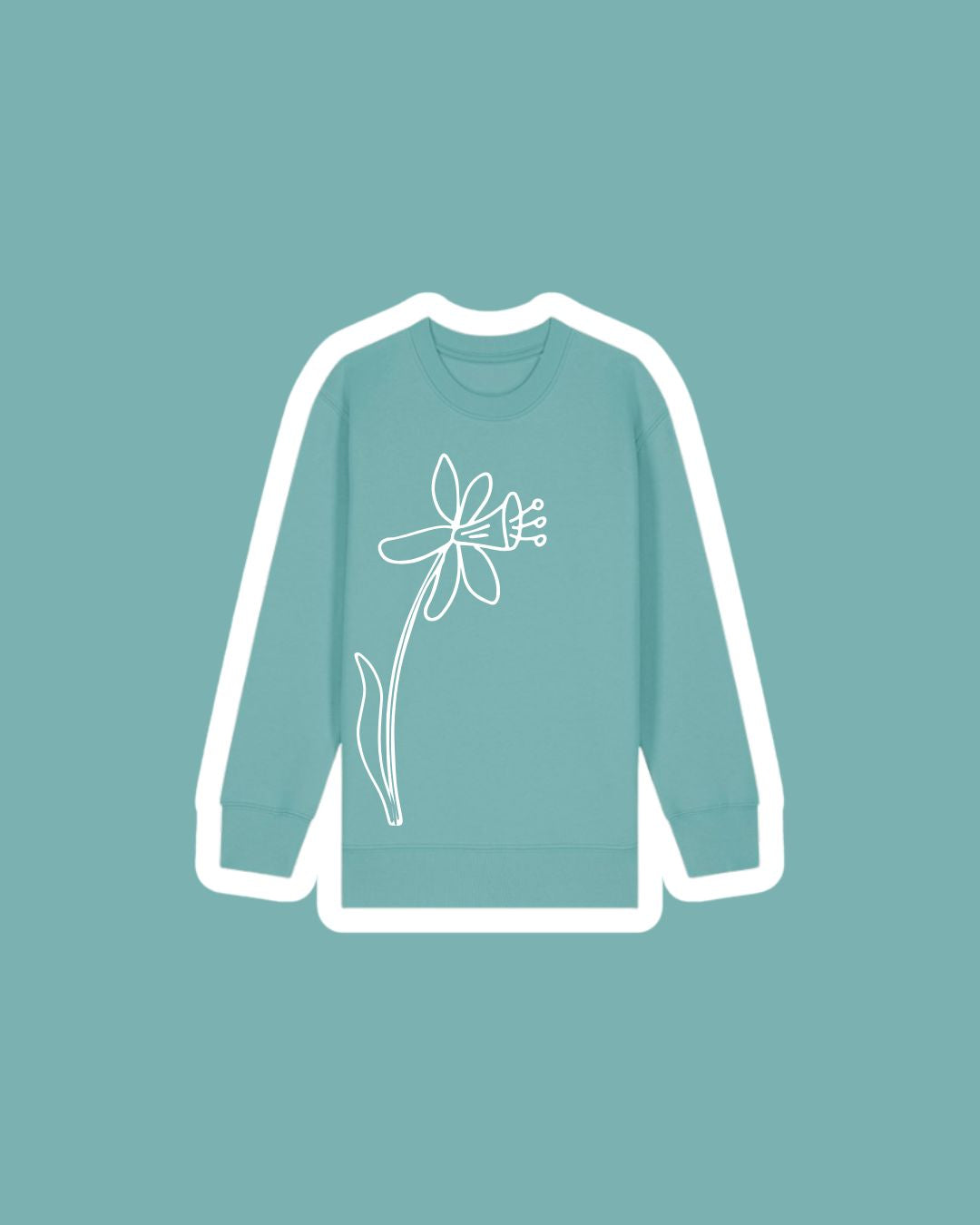 Siwmper Cenyn Pedr | Daffodil Sweatshirt