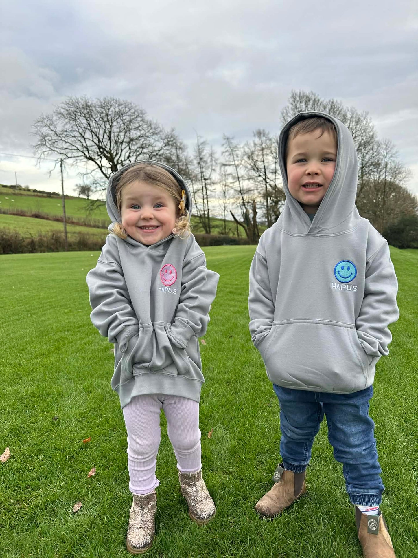 Hwdi Wyneb Hapus | Smiley Face Hoody