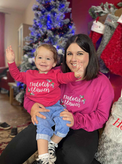 Siwmperi Nadolig WREATH Sparkly 2025 - Christmas jumpers