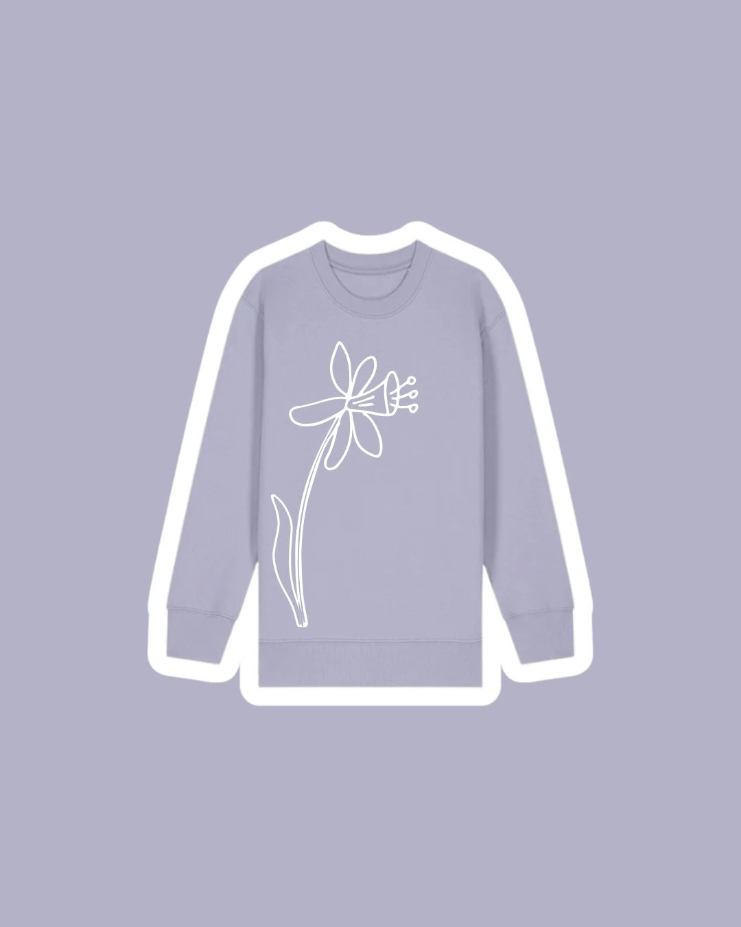 Siwmper Cenyn Pedr | Daffodil Sweatshirt