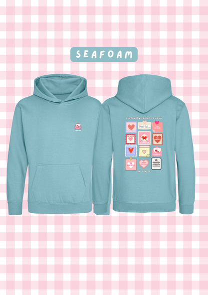 Hwdi Llythyron Cariad | Loveletters Hoody