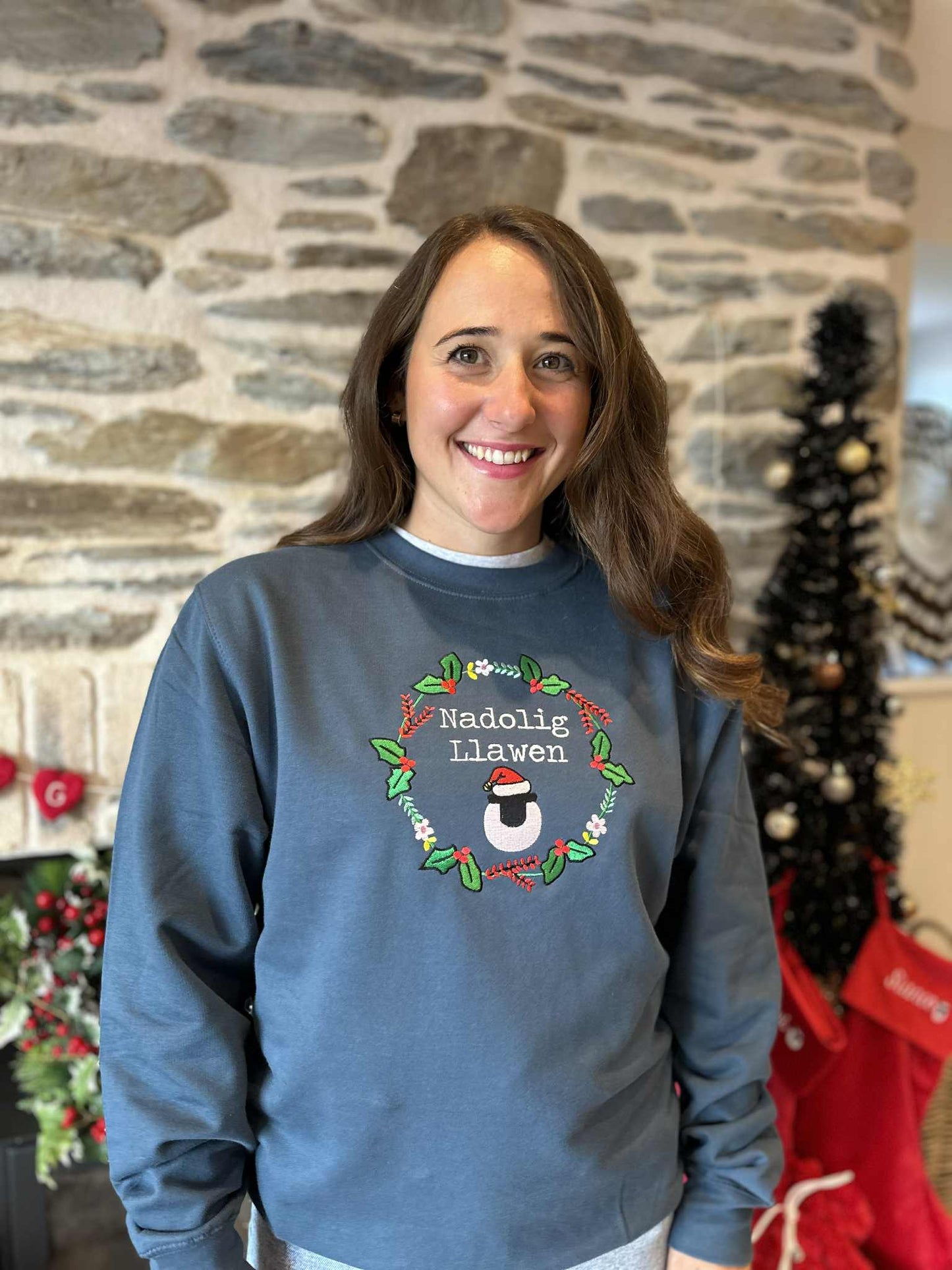 Siwmperi Nadolig OG dafad - Christmas jumpers