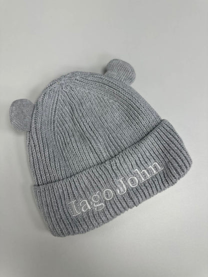 Hetiau Babanod wedi personoli | Personalised baby beanies