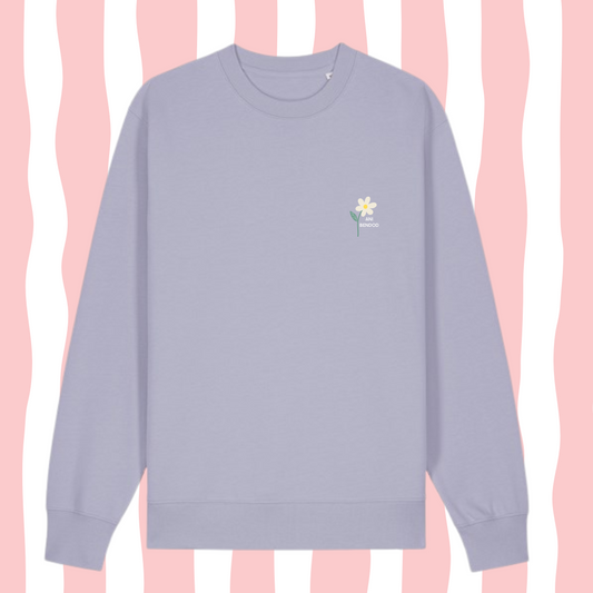 LEFTOVER STOCK - Siwmper llygad y dydd Oedolion  | Daisy Sweatshirt Adults