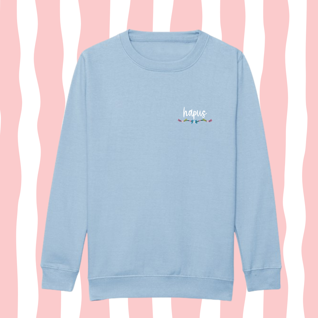 LEFTOVER STOCK - Siwmper hapus wreath | Wreath hapus sweatshirt 3-4 age