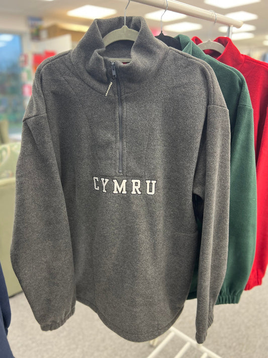 1/4 Zip Fleece Cymru