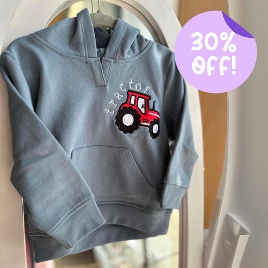 SALE Hwdi Tractor plant/kids Hoodie