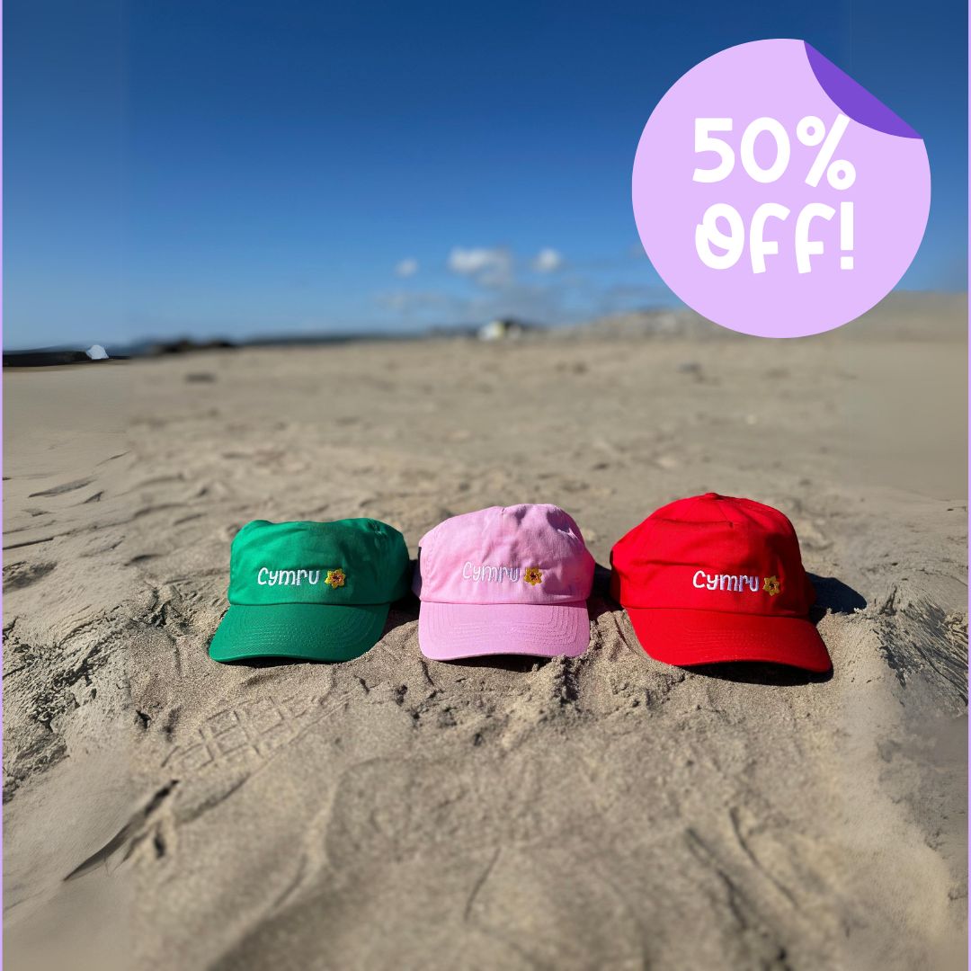 SALE Capiau Cymru Baseball caps