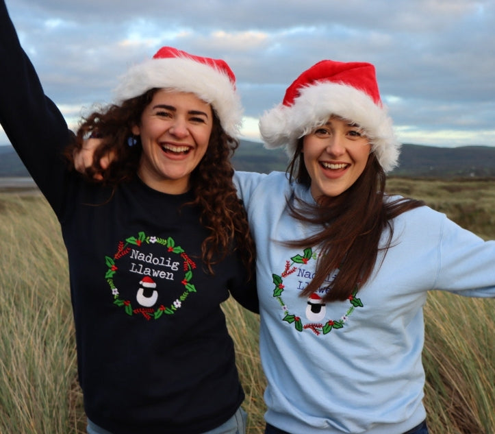 Siwmperi Nadolig OG dafad - Christmas jumpers