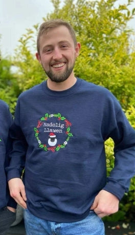 Siwmperi Nadolig OG dafad - Christmas jumpers
