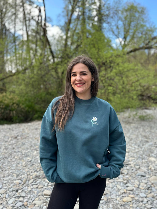 Siwmper llygad y dydd Oedolion  | Daisy Sweatshirt Adults