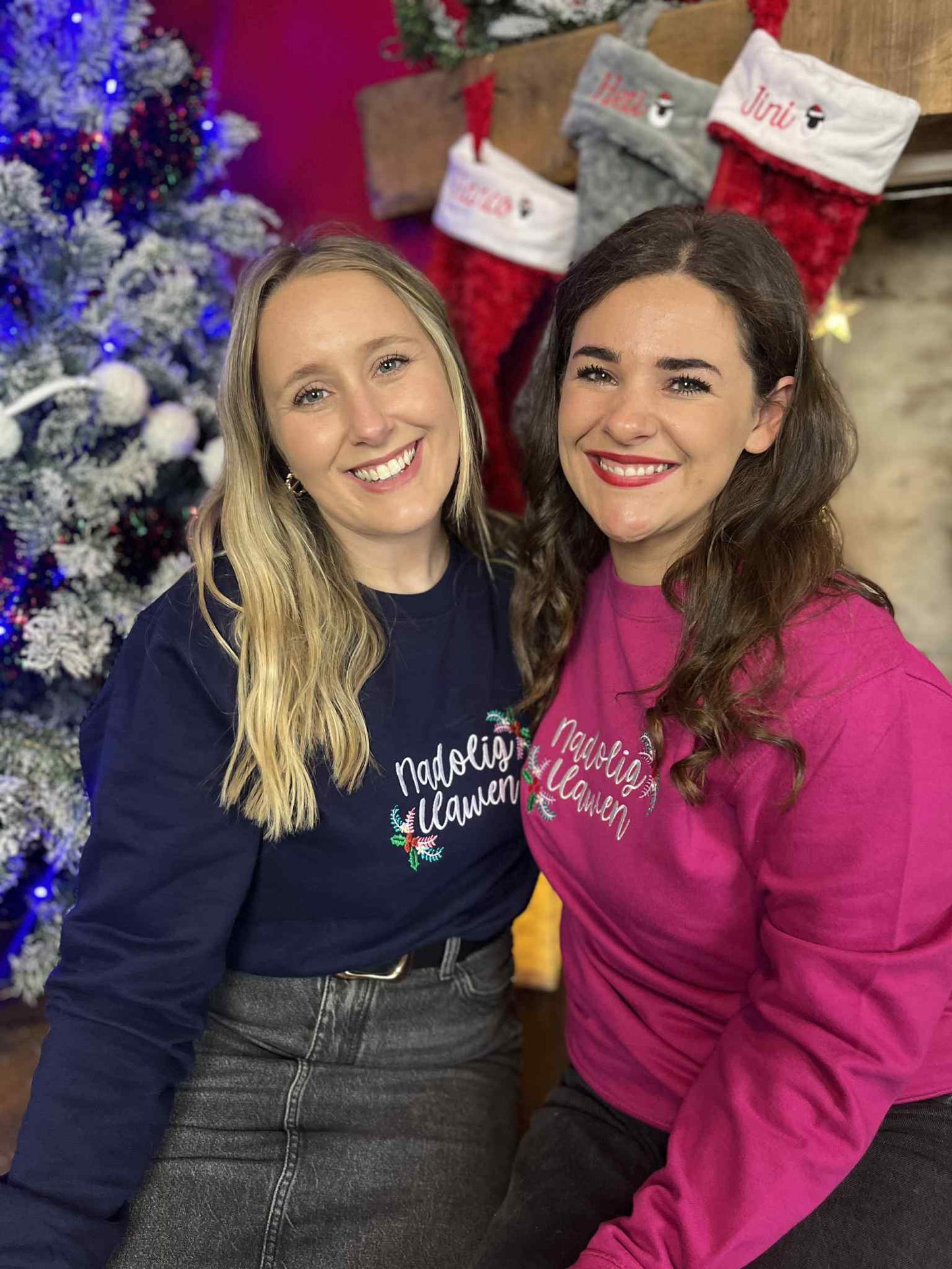 Siwmperi Nadolig WREATH Sparkly 2025 - Christmas jumpers