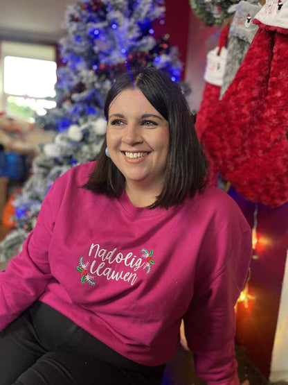 Siwmperi Nadolig WREATH Sparkly 2025 - Christmas jumpers