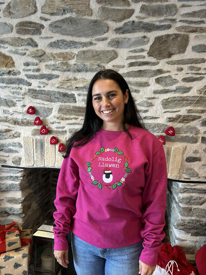 Siwmperi Nadolig OG dafad - Christmas jumpers