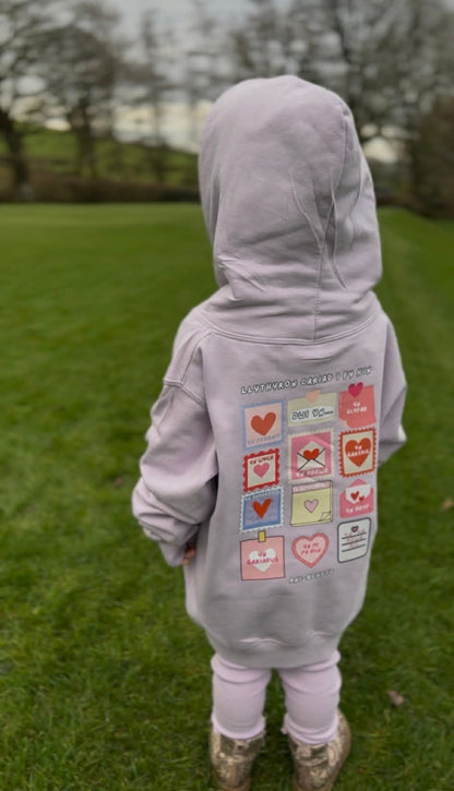 Hwdi Llythyron Cariad | Loveletters Hoody