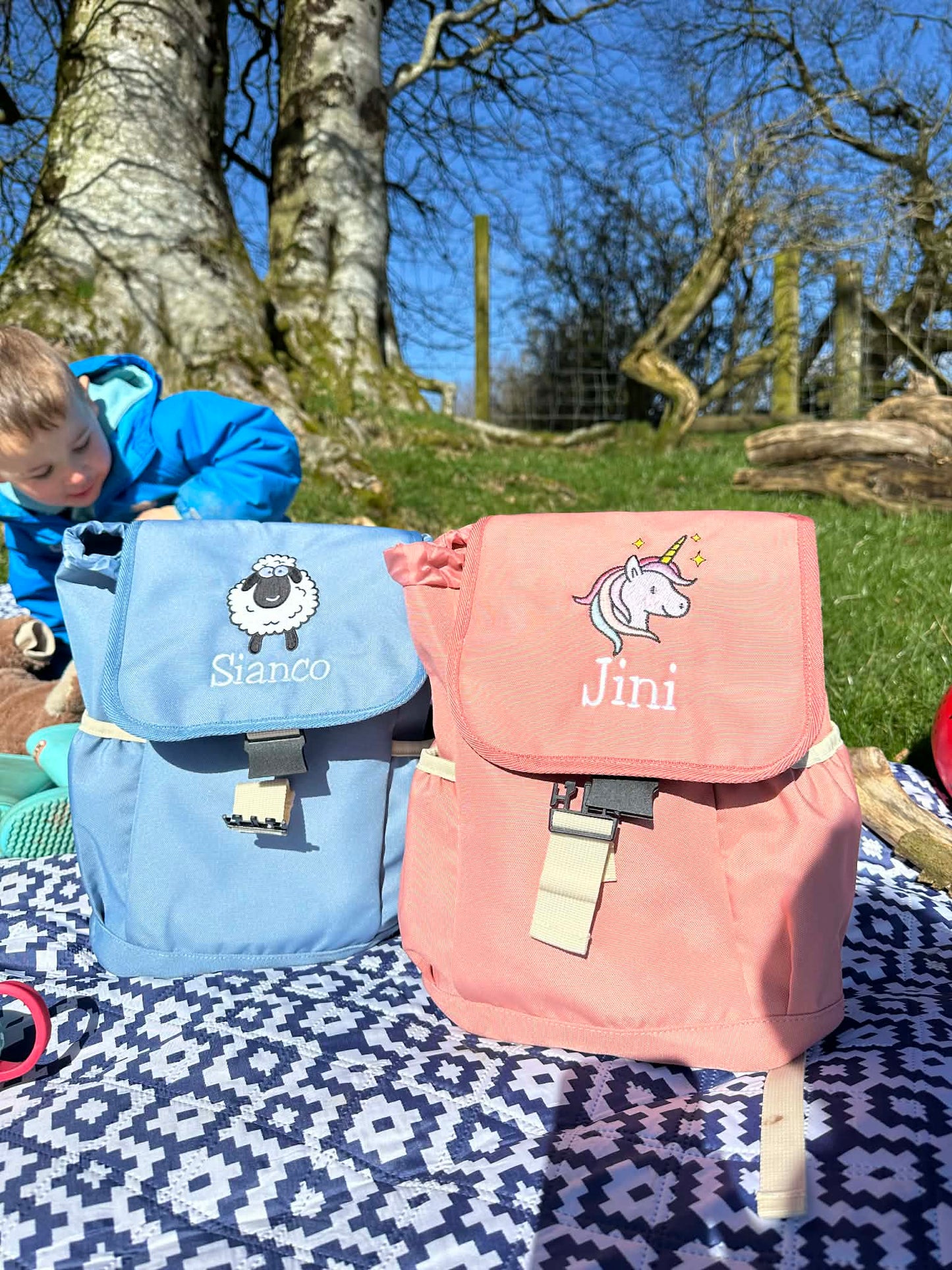 Bag antur plentyn | Kids adventure backpack