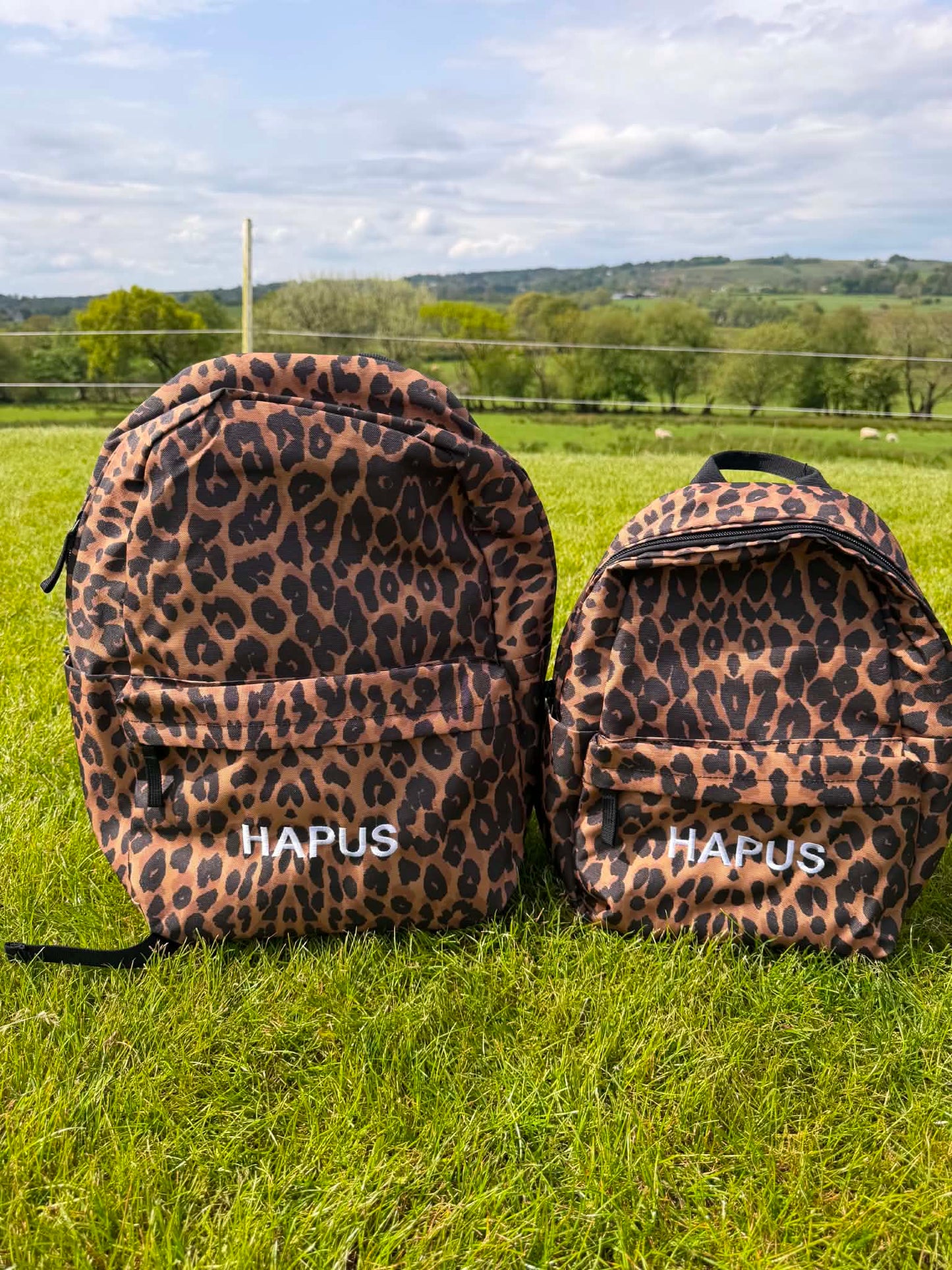 Bag llewpart mawr a bach | Leopard bag small and large