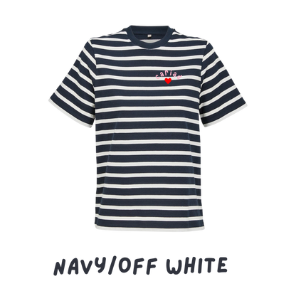 Crys t streipiog 'Cariad' | 'Cariad' stripey tee - plant ac oedolion