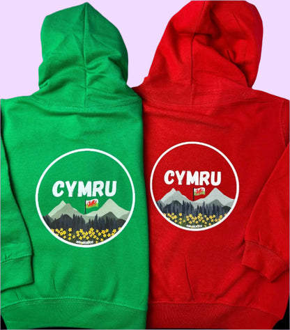 Hoody Cymru ani-bendod Wales Hoody