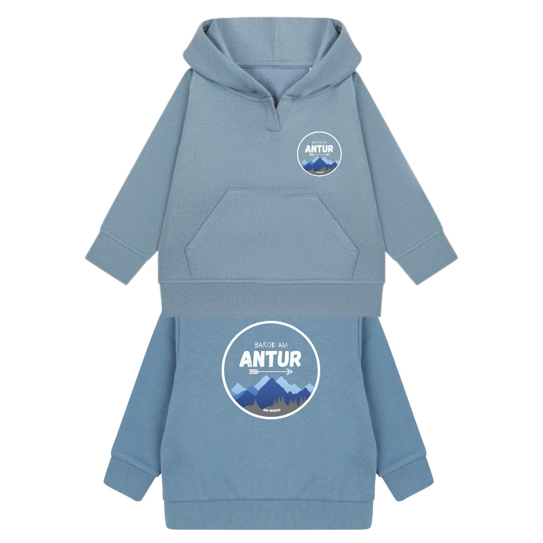 Antur kids hoody ani-bendod hoody plant