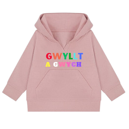 Gwyllt a Gwych kids hoody ani-bendod hoody plant