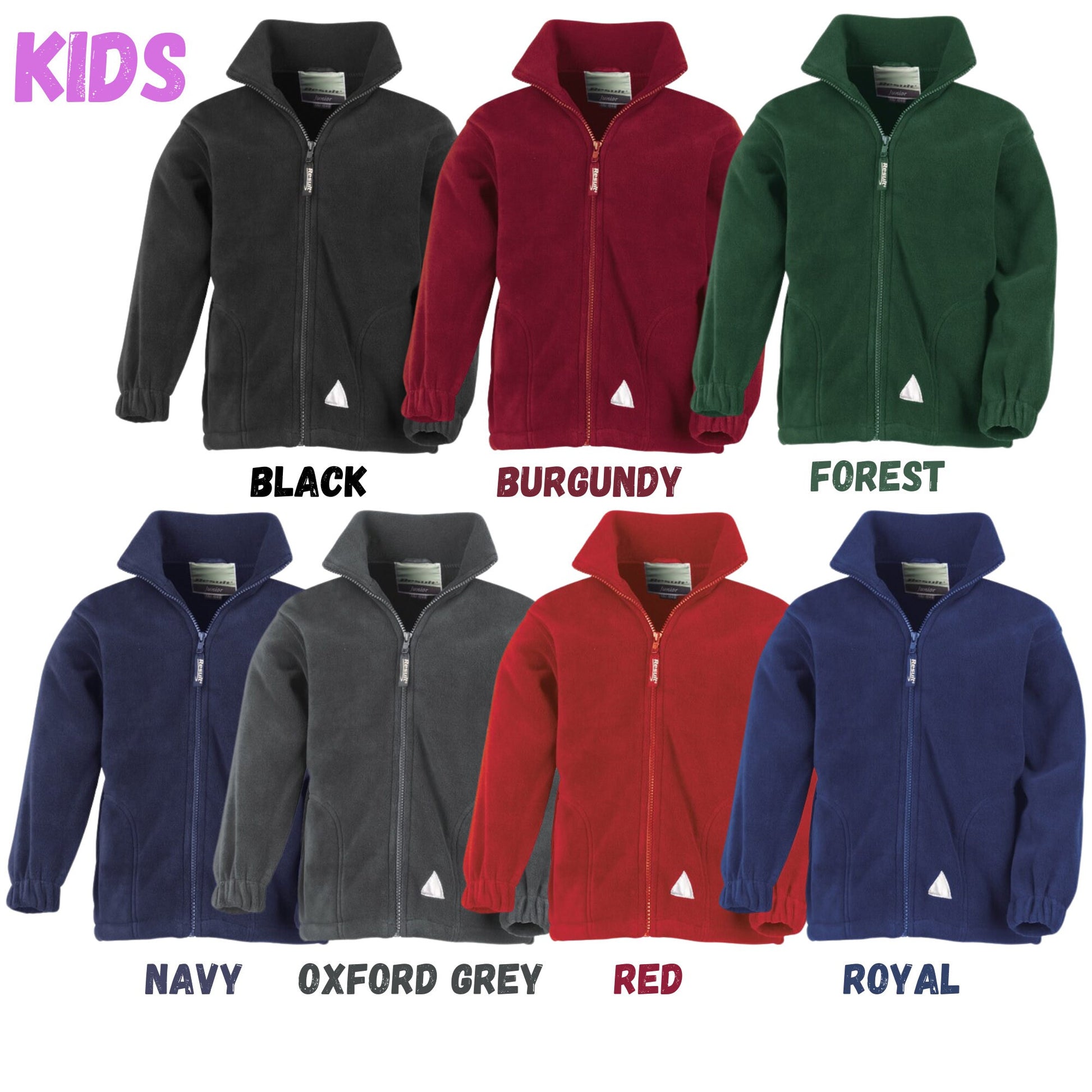 Full zip Fleece -Shwdi boi- Kids and adults ani-bendod