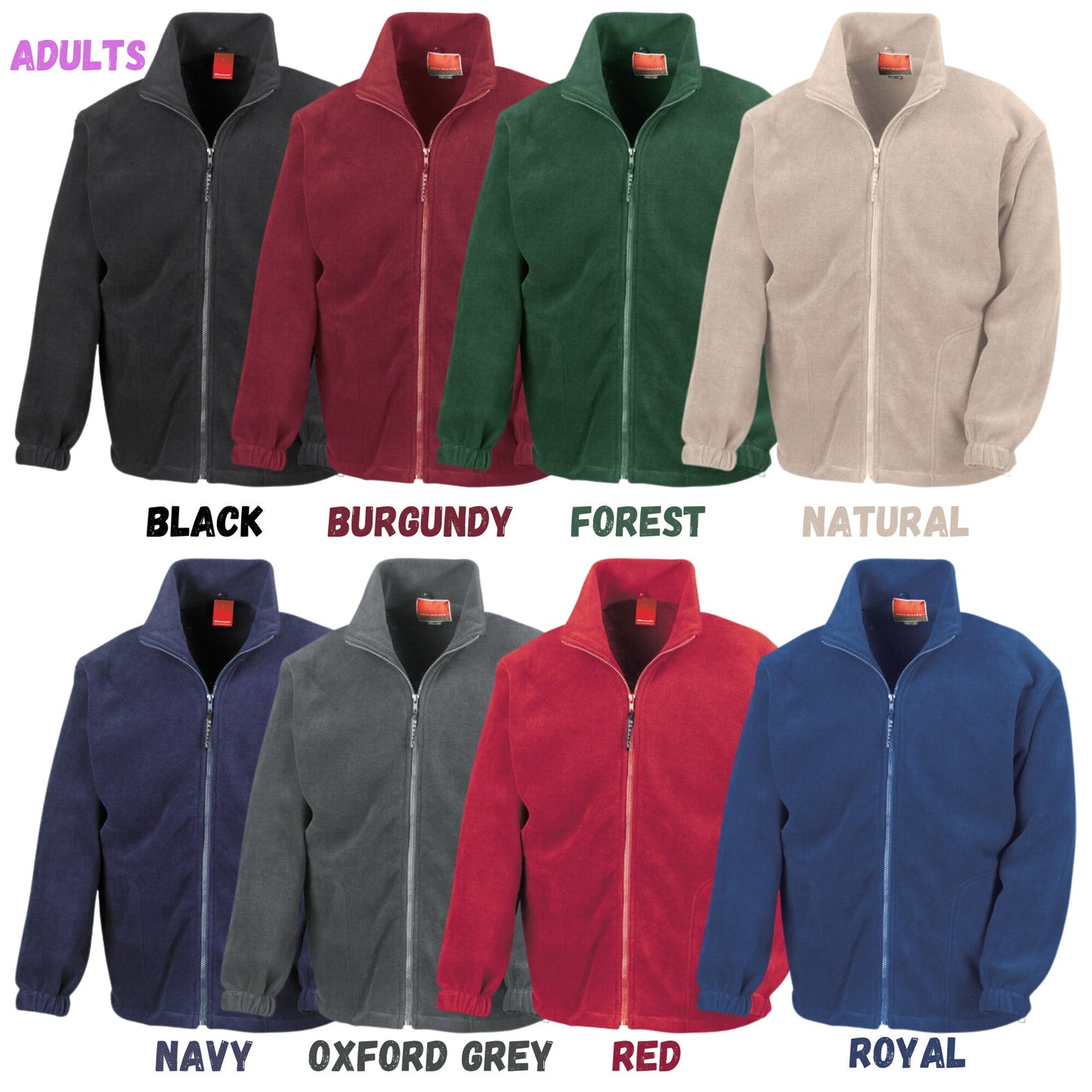 Full zip Fleece -Shwdi boi- Kids and adults ani-bendod