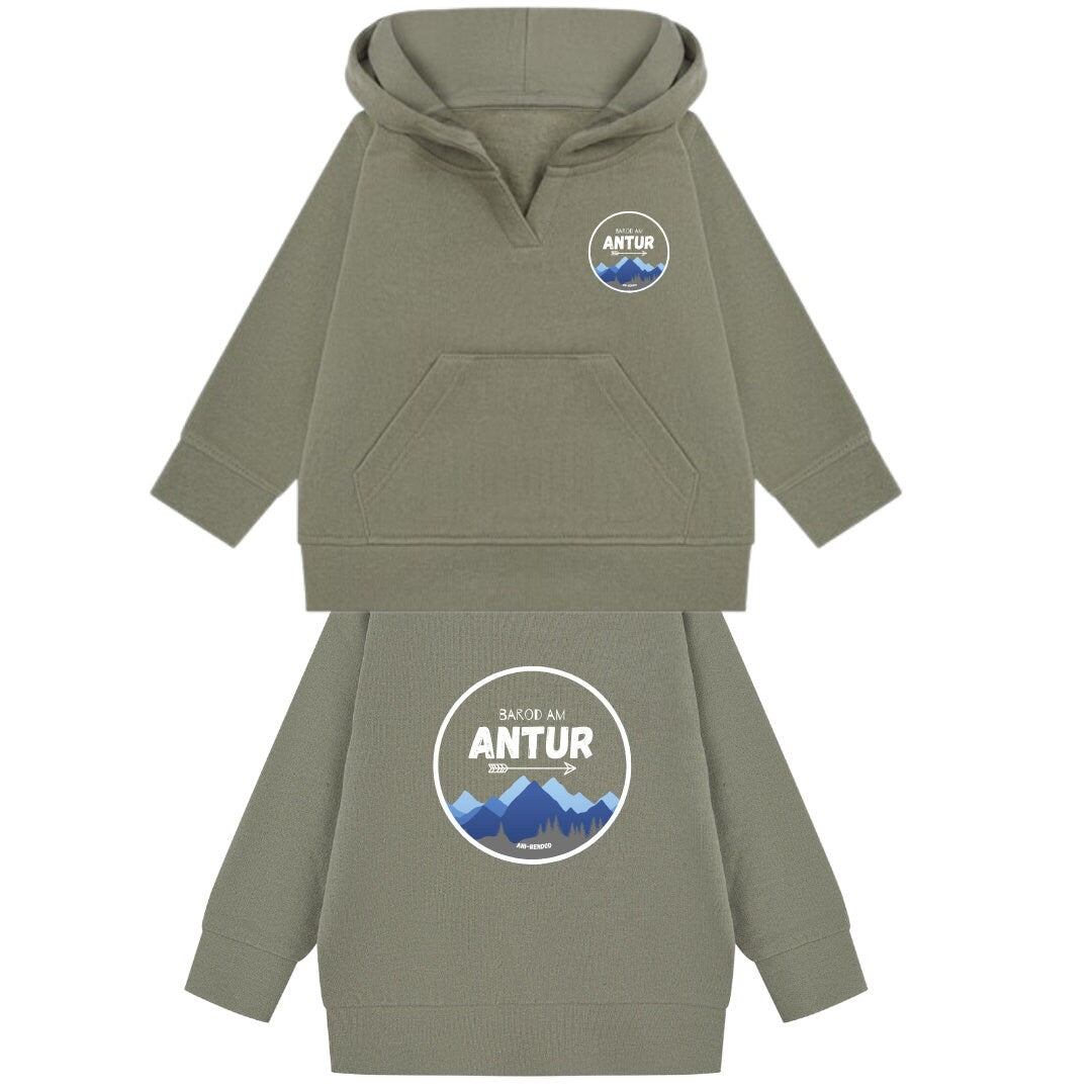 Antur kids hoody ani-bendod hoody plant