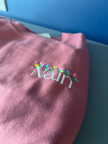 Mam/Nain/Mam-gu Siwmper ani-bendod sweatshirts