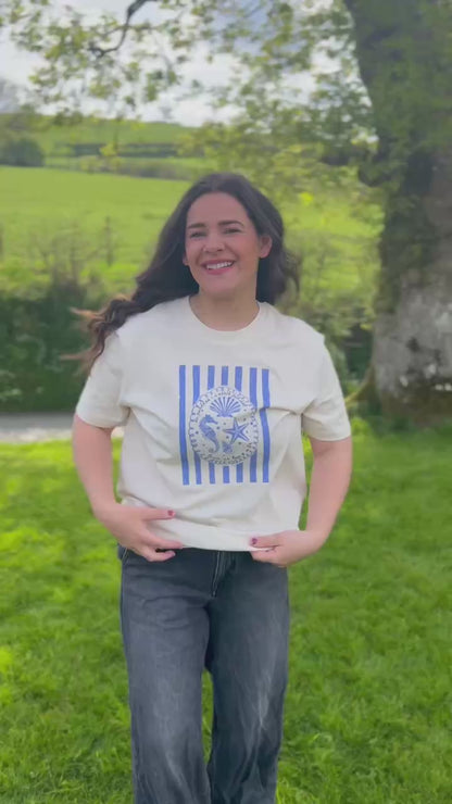 Crys t 'Mi gwrddais i a merch fach ddel' plant ac oedolion | Kids and adult tee