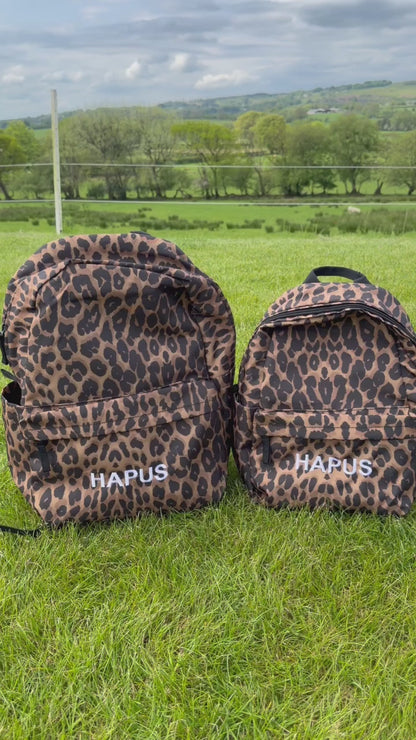 Bag llewpart mawr a bach | Leopard bag small and large