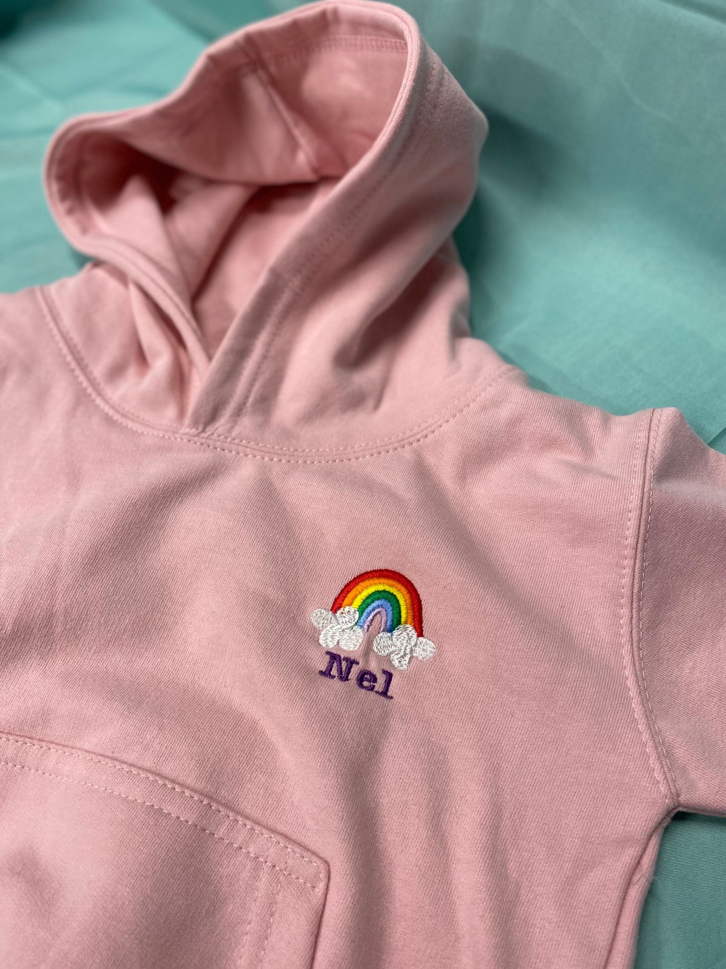 PINC Hoody- PINK- personalised plant/kids-ani-bendod